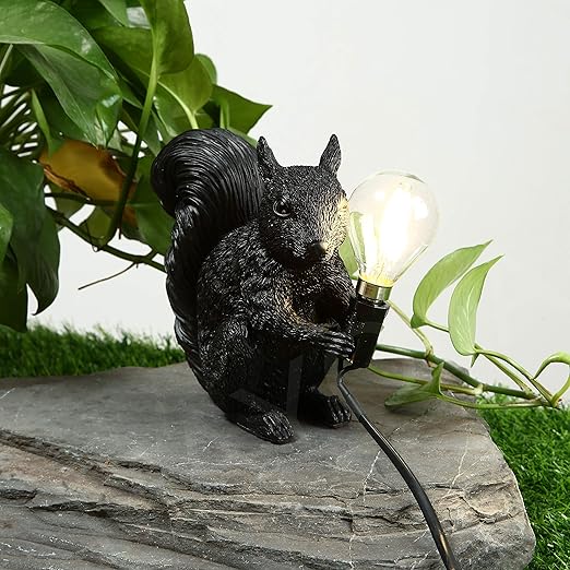 Garduru Designer Niedliches Eichhörnchen Tischlampe