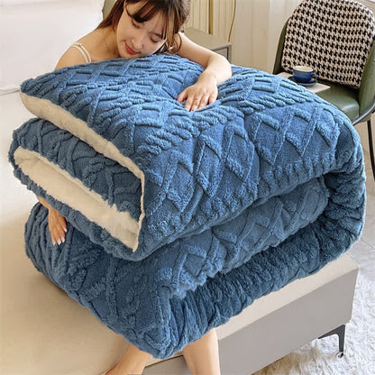 Weiche Jacquard Kuscheldecke