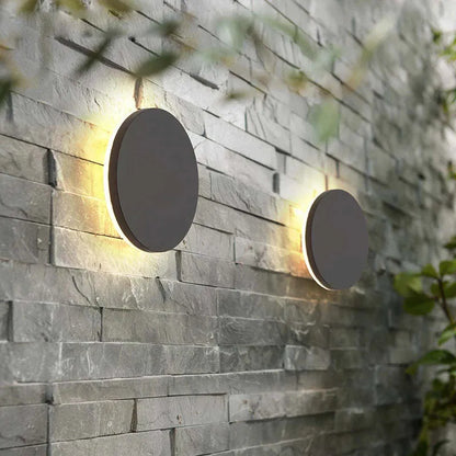 Wandleuchte Modern Schwarz Außen LED Lampe