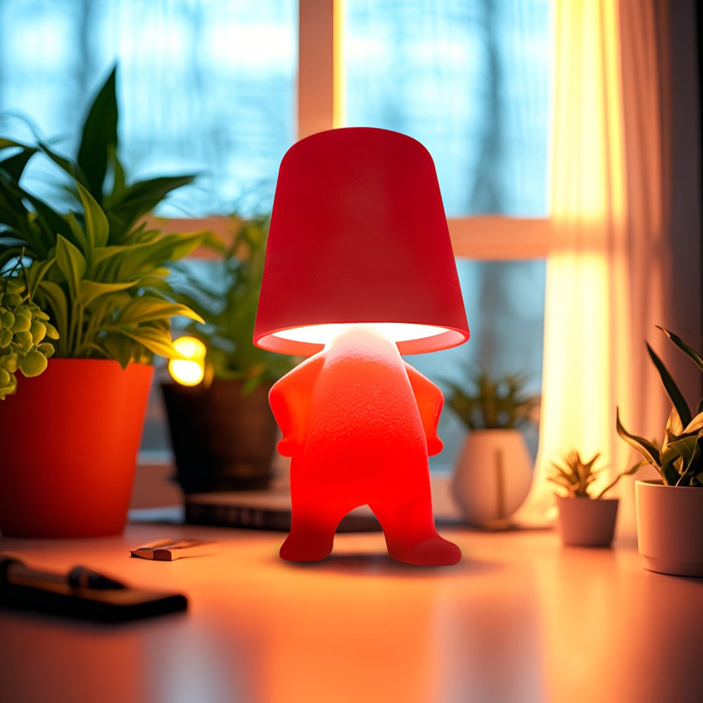 Garduru - Kreative LED-Tischlampe mit Touch-Bedienung & USB-Aufladung