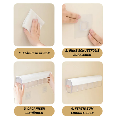 Wäsche-Organizer stylische Ordnung - Netzstrümpfe, Spitze, Maschenware