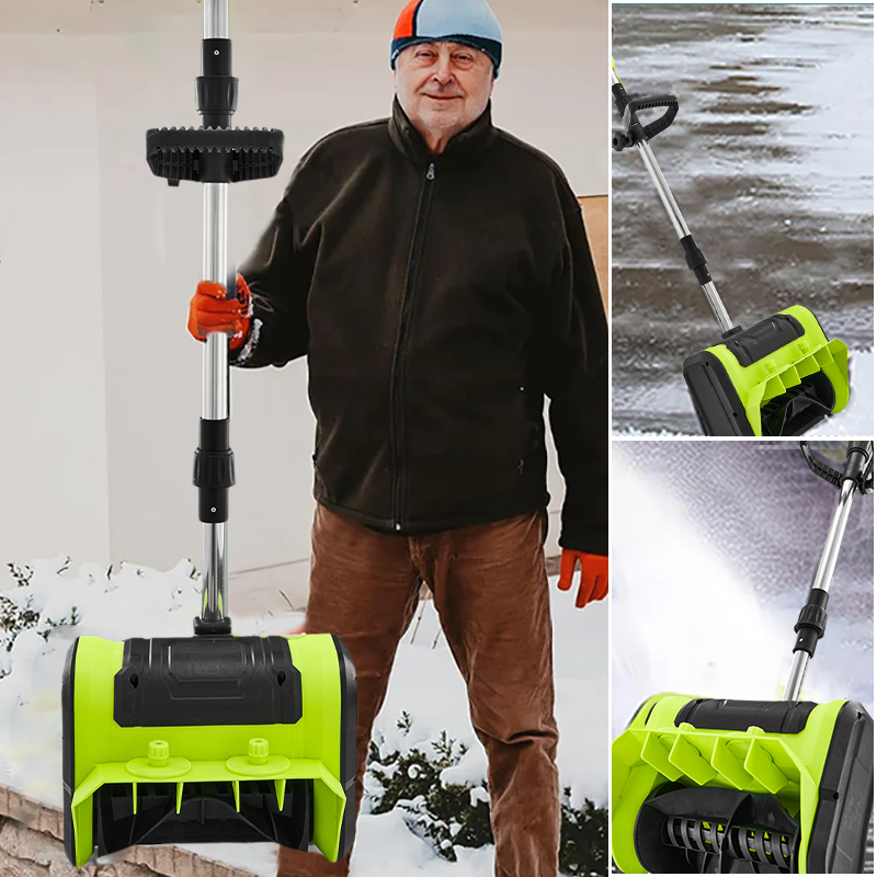 Saker SnowShovel | Schneiden Sie schnell durch Schnee ohne Kabel