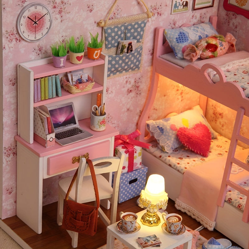 Verzaubertes Mädchenzimmer Puppenhaus – Niedliches und Detailliertes DIY Modell