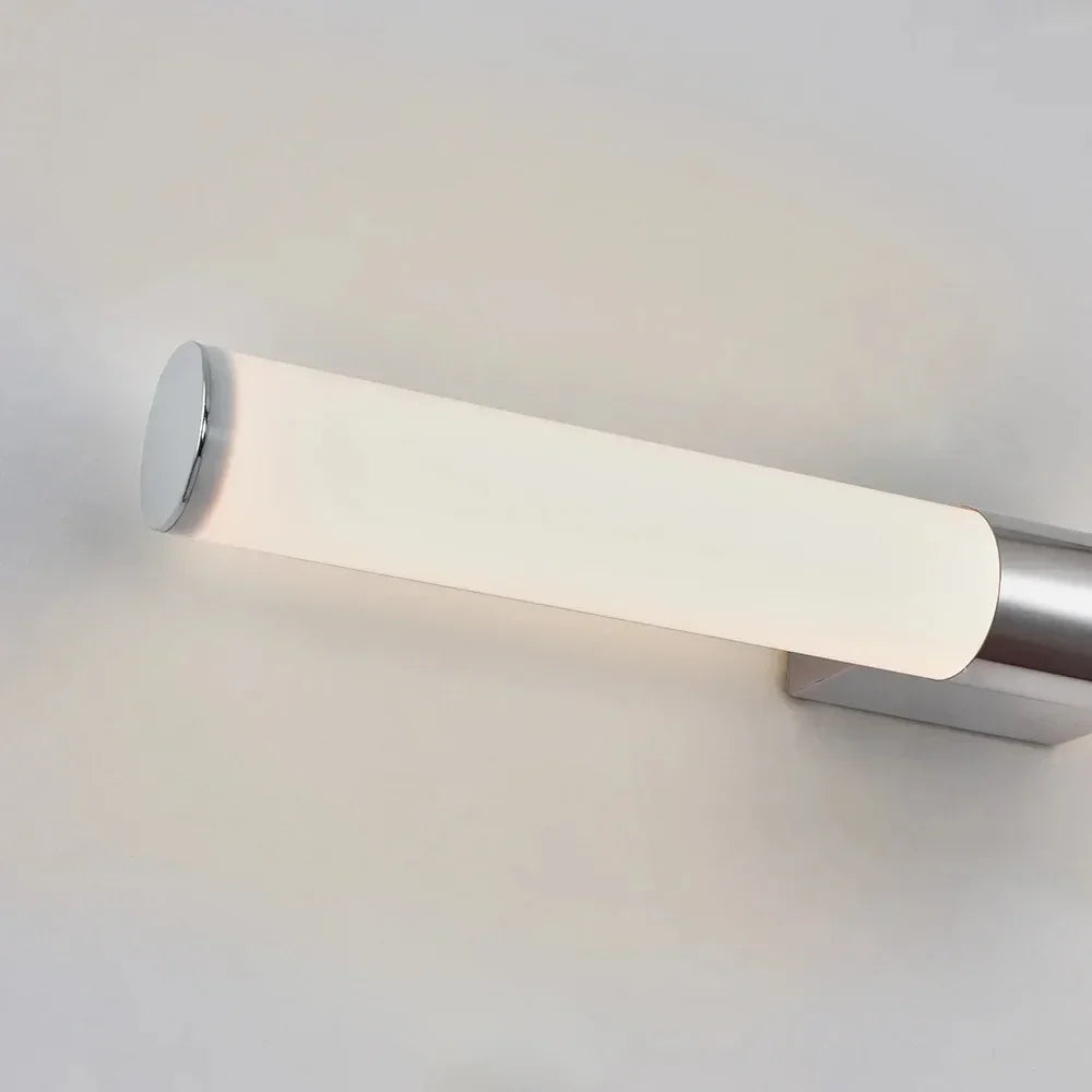 Wasserdichte LED-Spiegelleuchte Wandlampe für Badezimmer Silbergrau