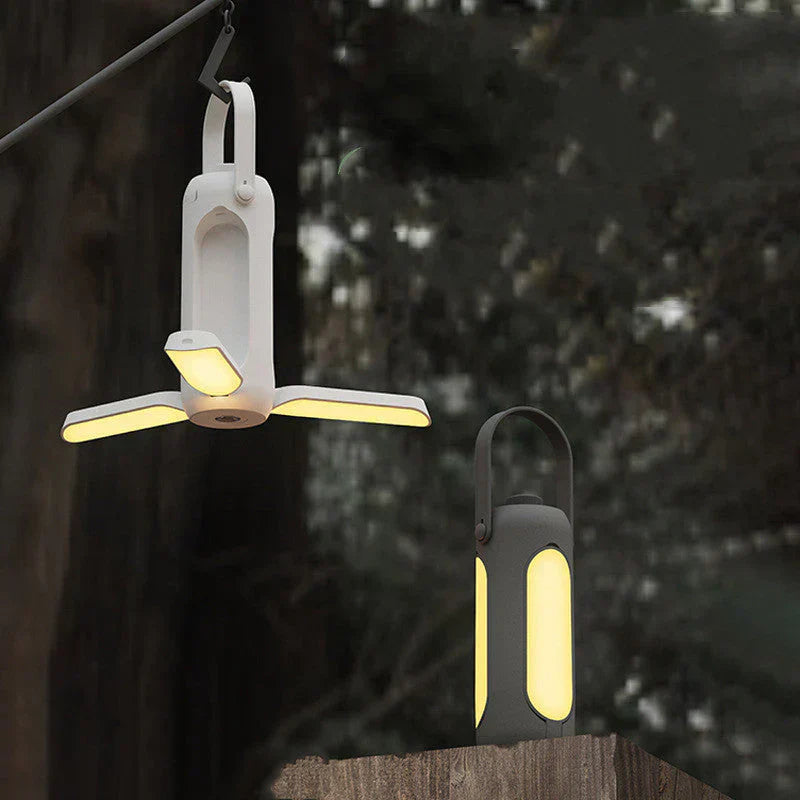 Vielseitige Tragbare Campinglampe mit Flexiblen Armen – Für Zelt und Outdoor