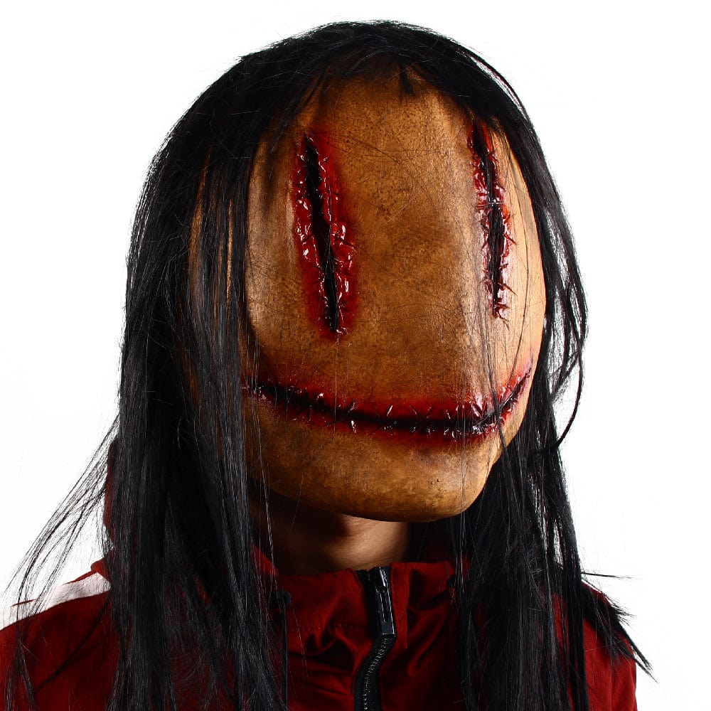 Halloween Horror Kostüm Party Maske Blutig Horror Smiley Cosplay Trick Kostüm Requisiten
