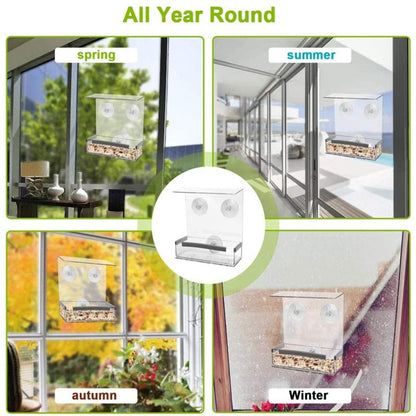 Acryl Fenster Vogelhaus