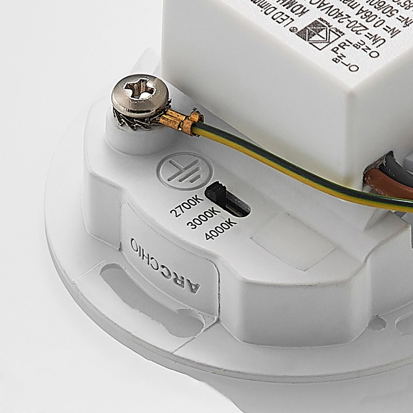 Wandleuchte Modern Weiß LED Einbauleuchte
