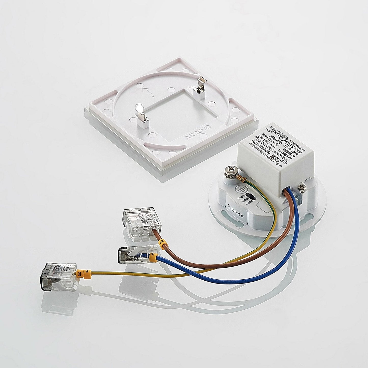 Wandleuchte Modern Weiß LED Einbauleuchte