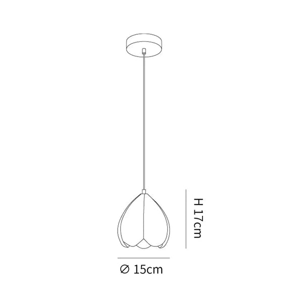 Garduru Stil Cremefarbene Hängeleuchte Rustikales Natur-inspiriertes Design