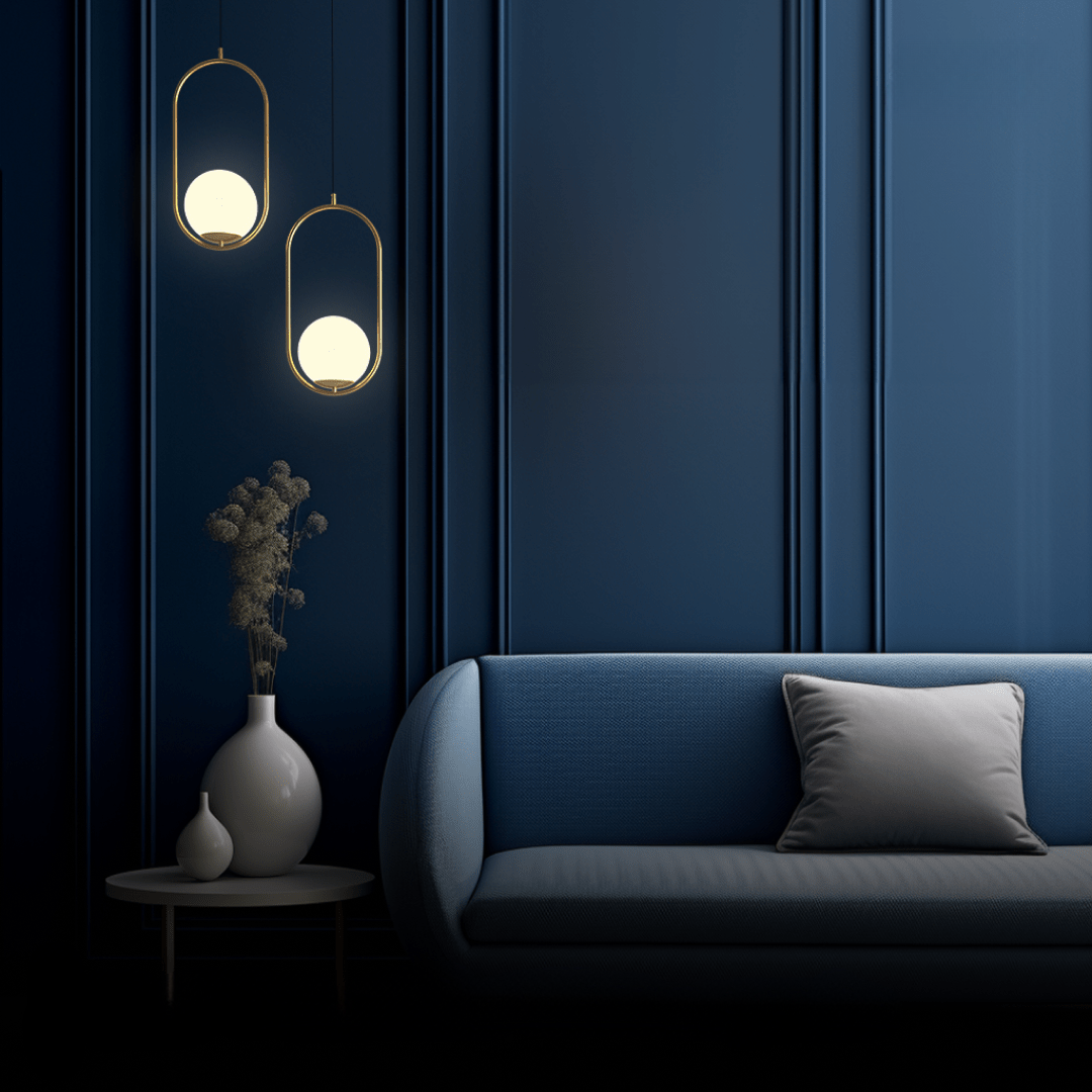 Garduru | Stilvolle LED-Hängeleuchte mit warmem Licht und elegantem Gold-Finish