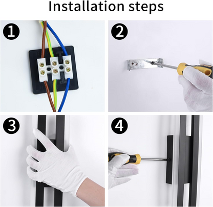 LED Wandlicht Acryl Metall Wandleuchte Beleuchtungskörper