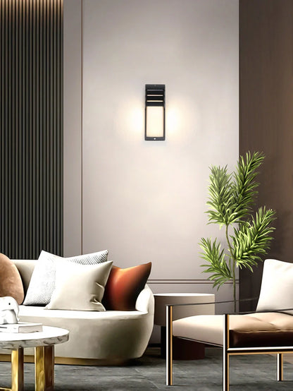 Wasserdichte LED Außenwandlampe mit menschlichem Bewegungssensor