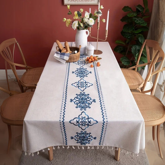 Sorella Luxe Gestickte Tischdecke