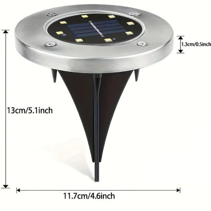 Solar Garten Bodenlicht Set