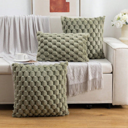 CloudLuxe – Weiche Marshmallow-Kissenbezug mit luxuriöser 3D-Textur