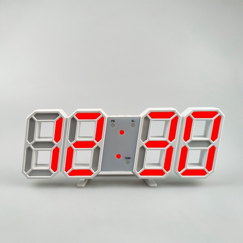 LED-Digitaluhr mit modernen Funktionen