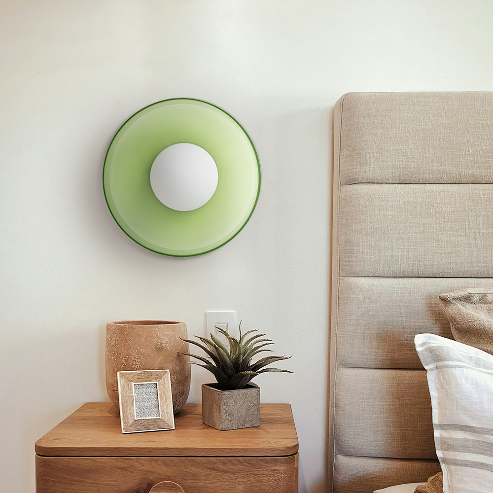 Garduru Runde Glas-Deckenleuchte – Elegantes & Minimalistisches Design