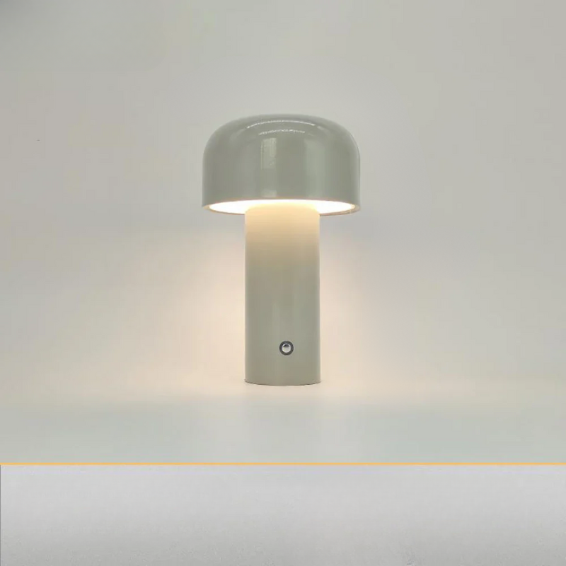 Garduru Wiederaufladbare LED Pilzlampe | Stimmungslicht | Kabellose Tischlampe für Zuhause