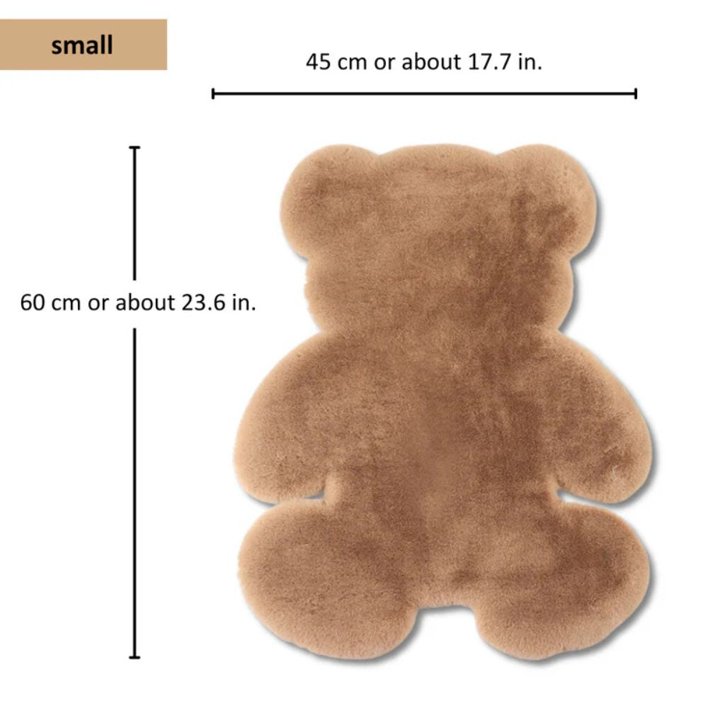 Fluffy Charm Teddybär Teppich