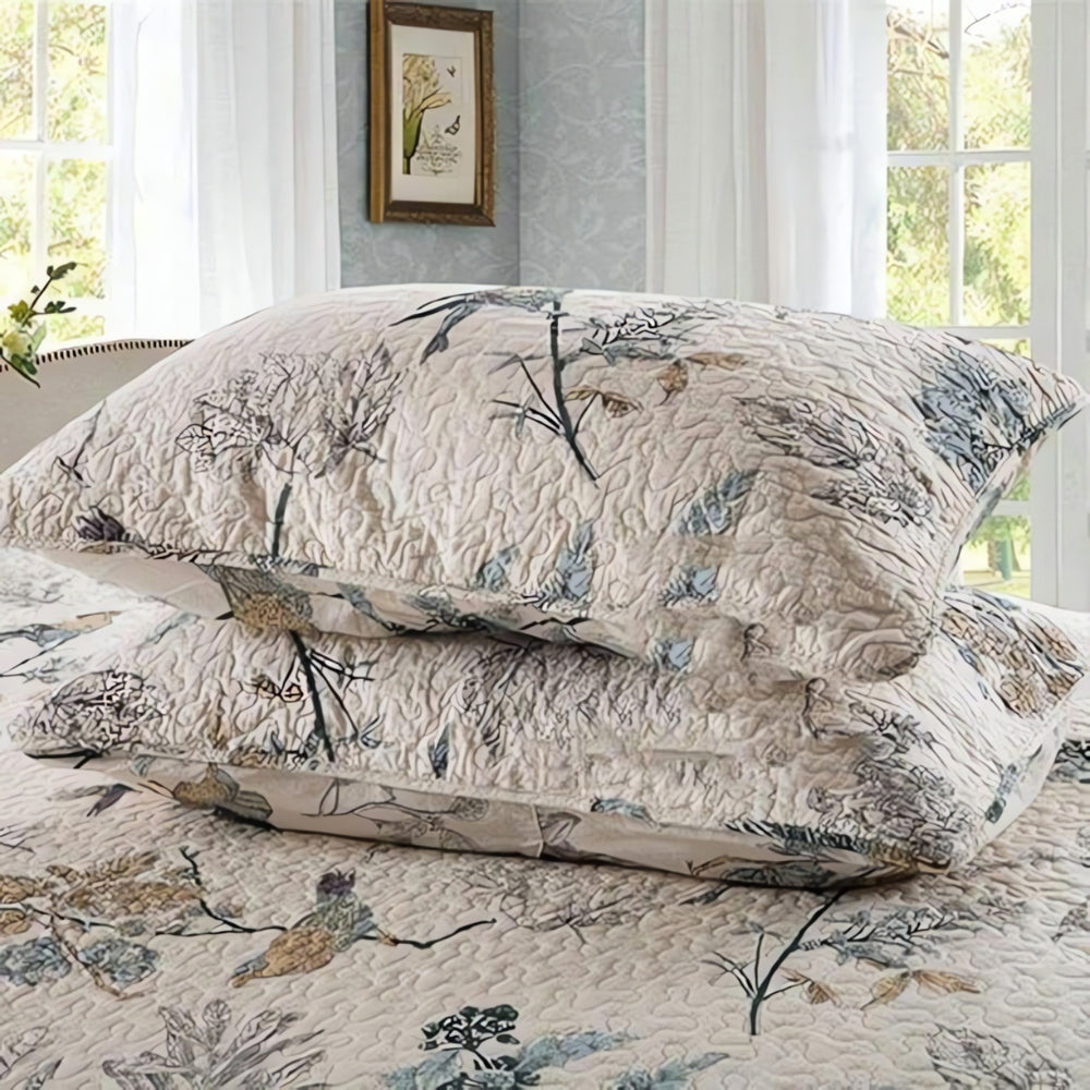 Elegante florale Tagesdecke