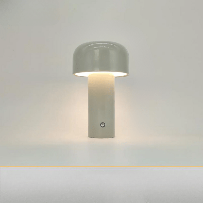Tischlampe MushroomGlow – Design Champignon & Kabelloses Licht