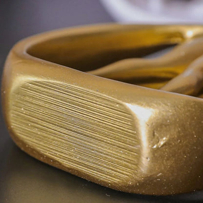 Umarmen Sie Harz Paar Skulptur