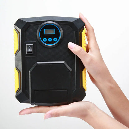 Tragbarer 12V Luftkompressor – Reifenpumpe für Auto & Camping