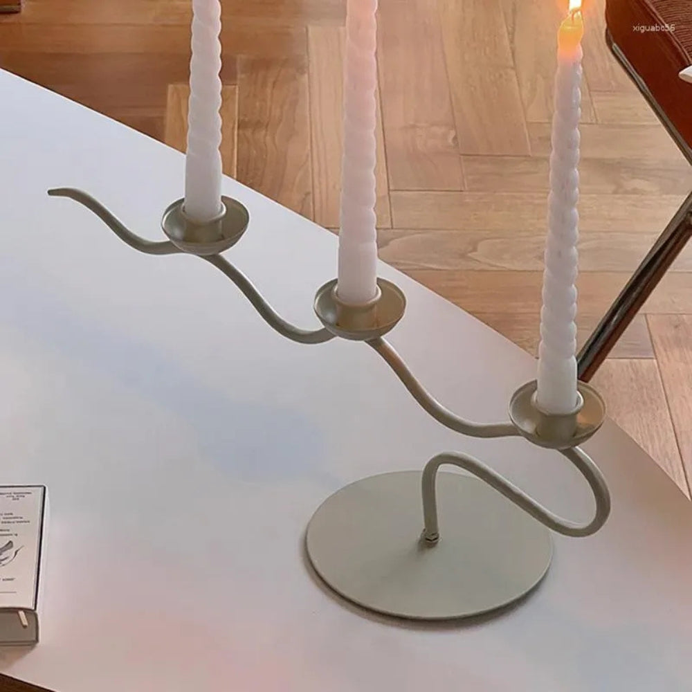 Tri Iron Twisted Kerzenhalter