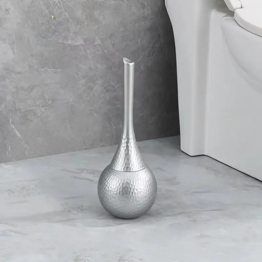 Luxus Toilettenbürsten Set Ersetzbürste mit weichen Borsten Langer Griff