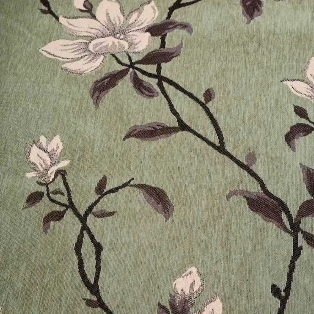 Vintage Floral Chenille Sofabezug