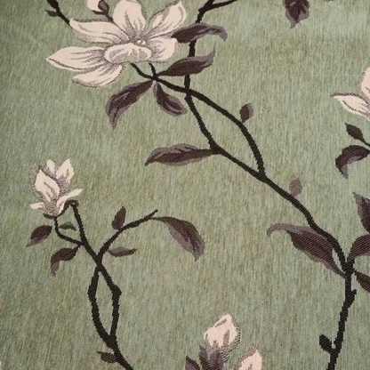 Vintage Floral Chenille Sofabezug