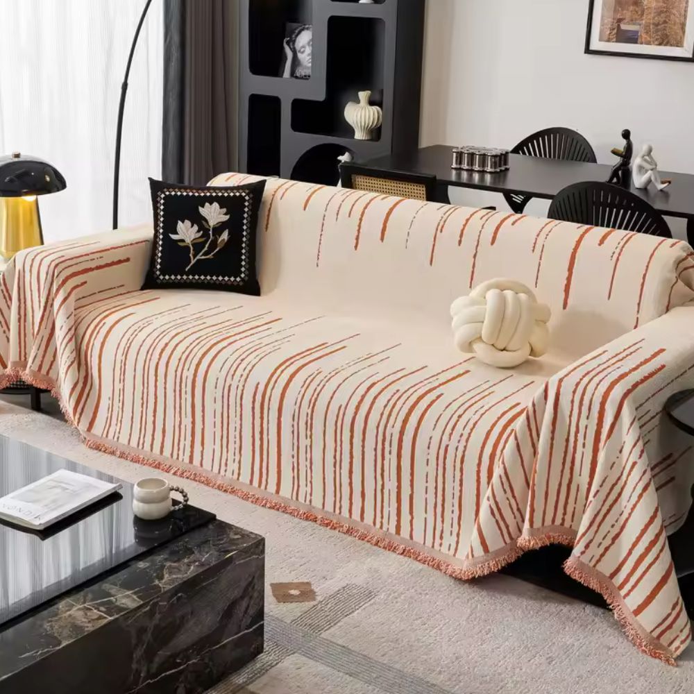 Velours Cascade Sofaüberzug