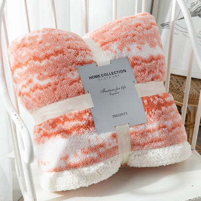 Seraphina Samt Sherpa Decke