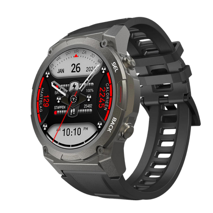Smartwatch Rugged Wasserdicht Fitness Outdoor Tracker