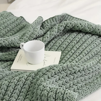 Vintage Chunky Strickdecke