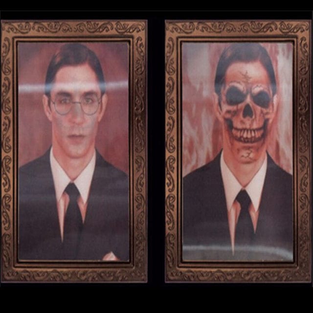 3D Halloween Gesicht Verändernde Geist Porträt