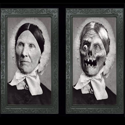 3D Halloween Gesicht Verändernde Geist Porträt