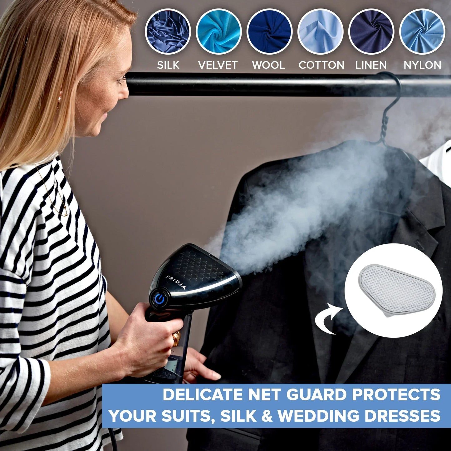 SteamEase – Handdampfer kompakt und leistungsstark für zu Hause und auf Reisen