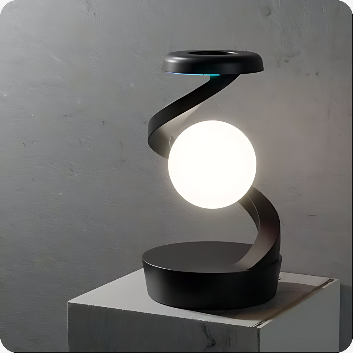LumaSpiral Atmosphärenlampe – Modernes Design mit Warmer Ausstrahlung