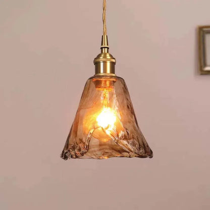 Pendelleuchte Vintage Glas Deckenleuchte