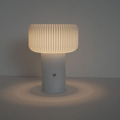 GlowCap – Atmosphärische Pilz-Tischlampe mit 3-farbig dimmbarem Licht