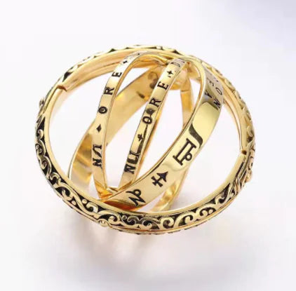 Solar Symbol Ring – Hergestellt aus Nickellegierung – 2mm Breite, Elegant und Langlebig