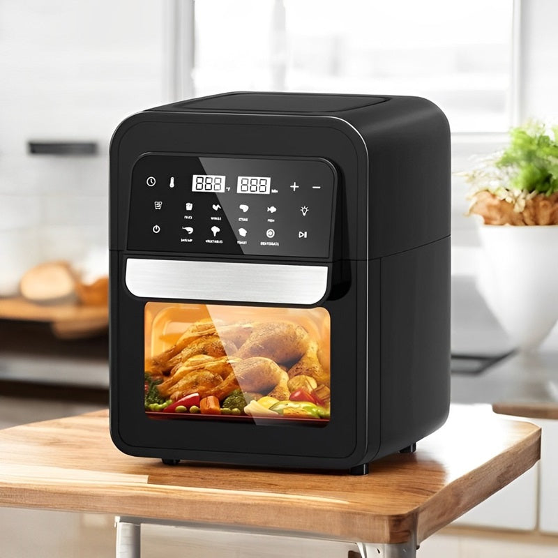8-in-1 Digitaler Luftfritter mit digitalem Touchscreen