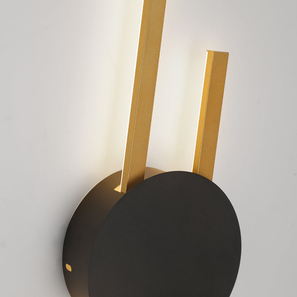 Moderne Industrielle LED-Wandlampe - LumoGlow