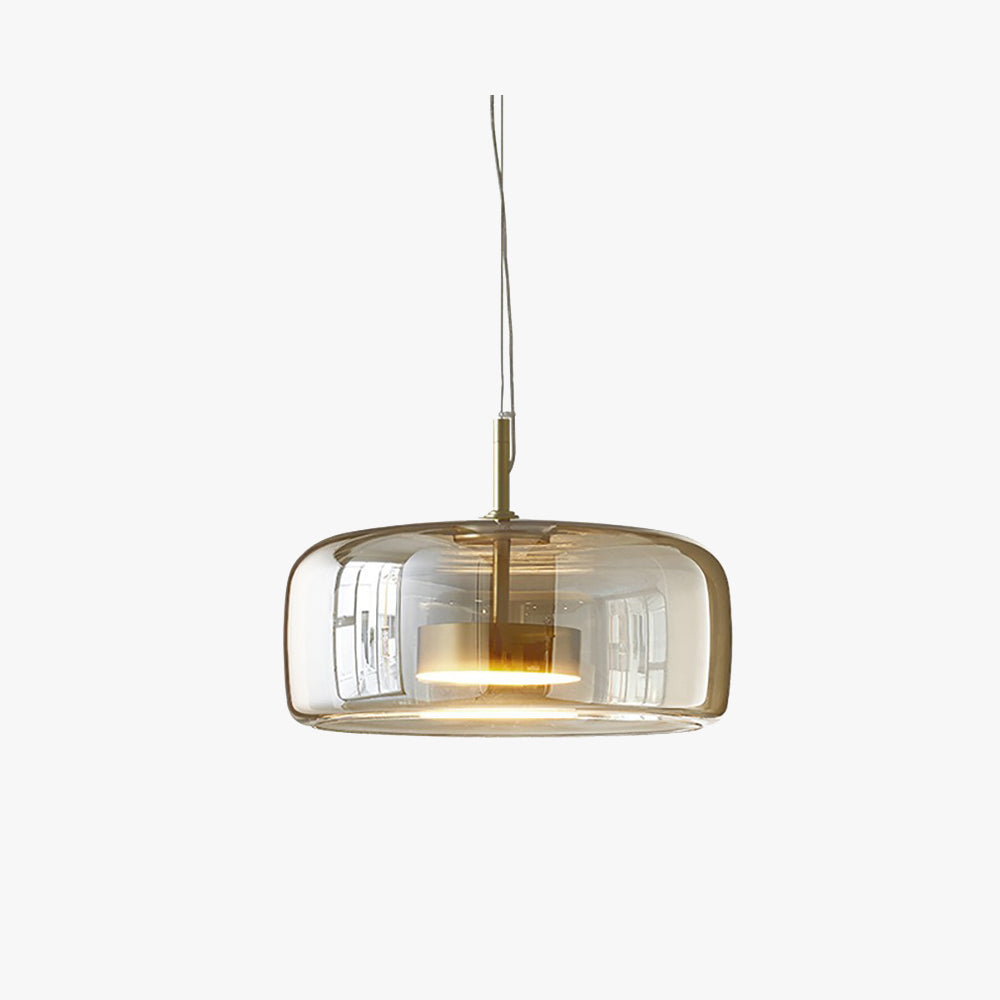 Retroluxe - Retro-Pendelleuchte Mit Warmem Amber-Licht