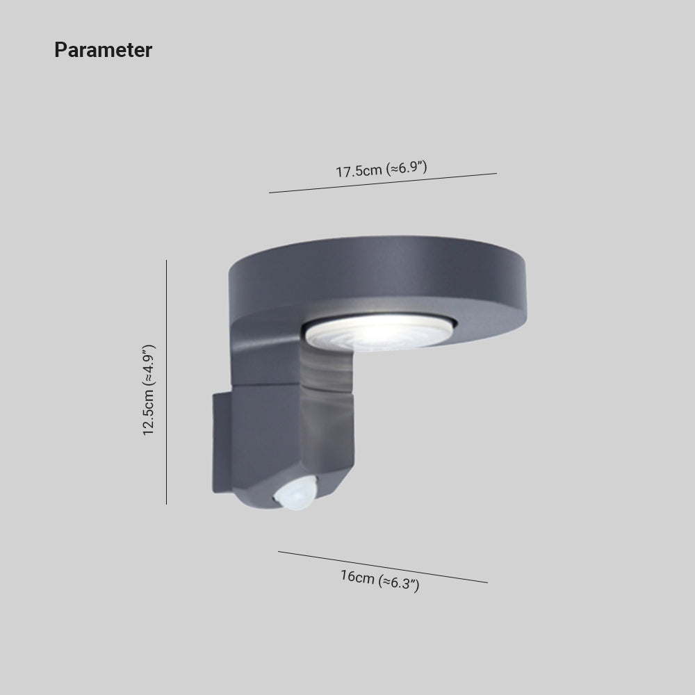 Garduru Acryl Sensor Wasserdichte Solar Außenlampe