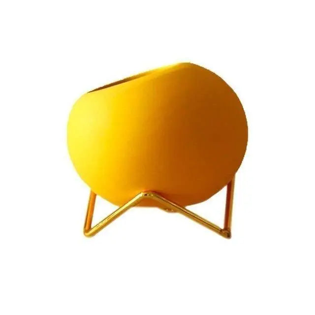 VividNest – Moderner Keramiktopf mit stilvollem Ständer