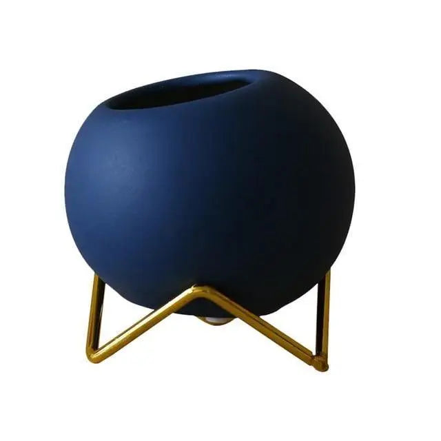 VividNest – Moderner Keramiktopf mit stilvollem Ständer