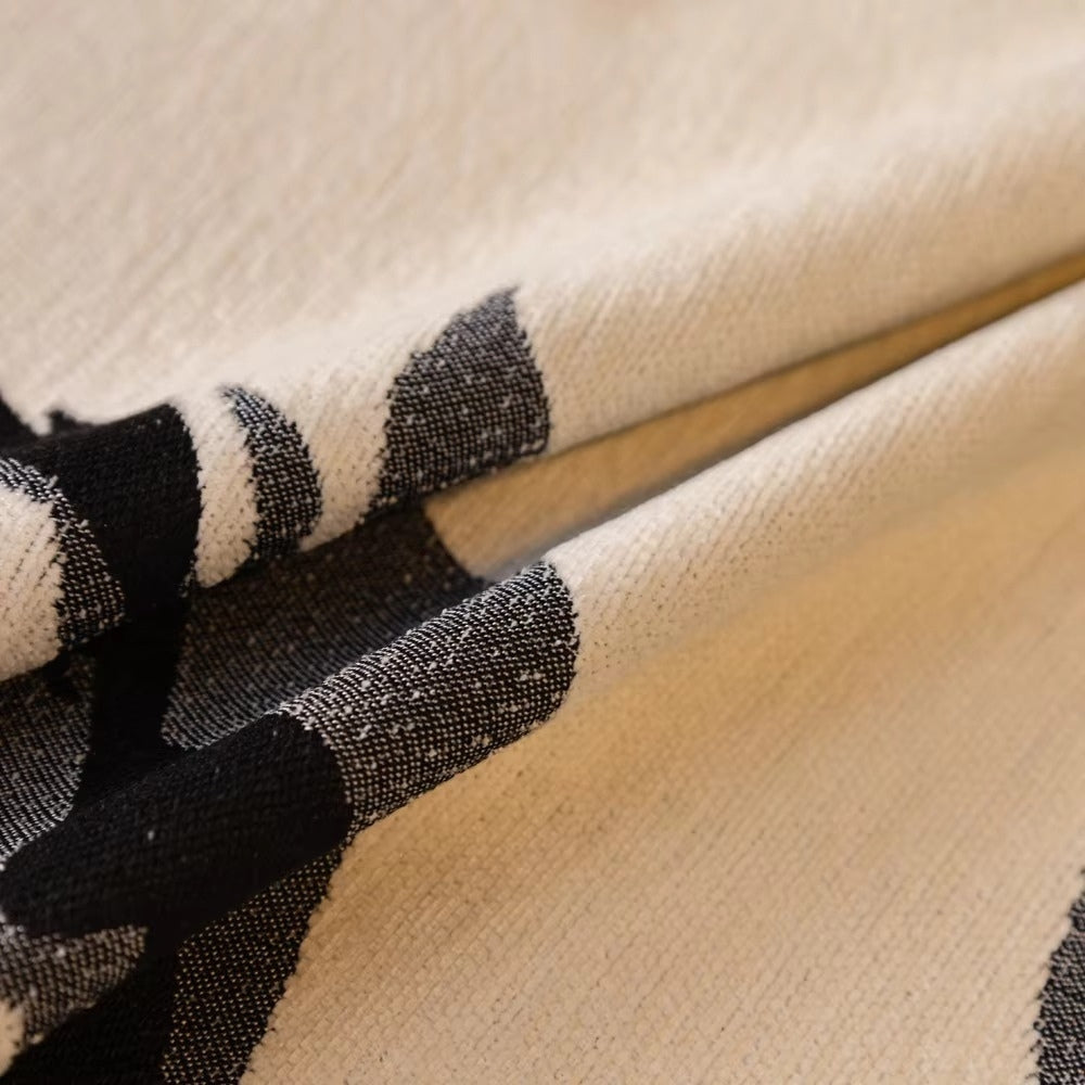 Abstract Pinselstrich Chenille Sofabezug